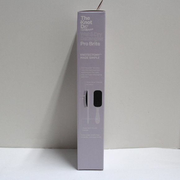 New The Knot Dr. For Conair Pro Brite Wet & Dry Detangler Brush - Picture 3 of 16